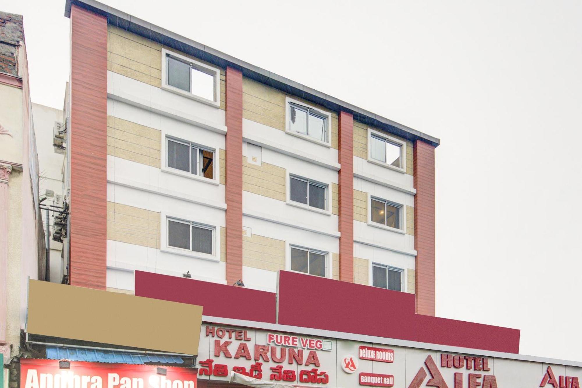 Capital O Alfa Hotell Vijayawāda Exteriör bild